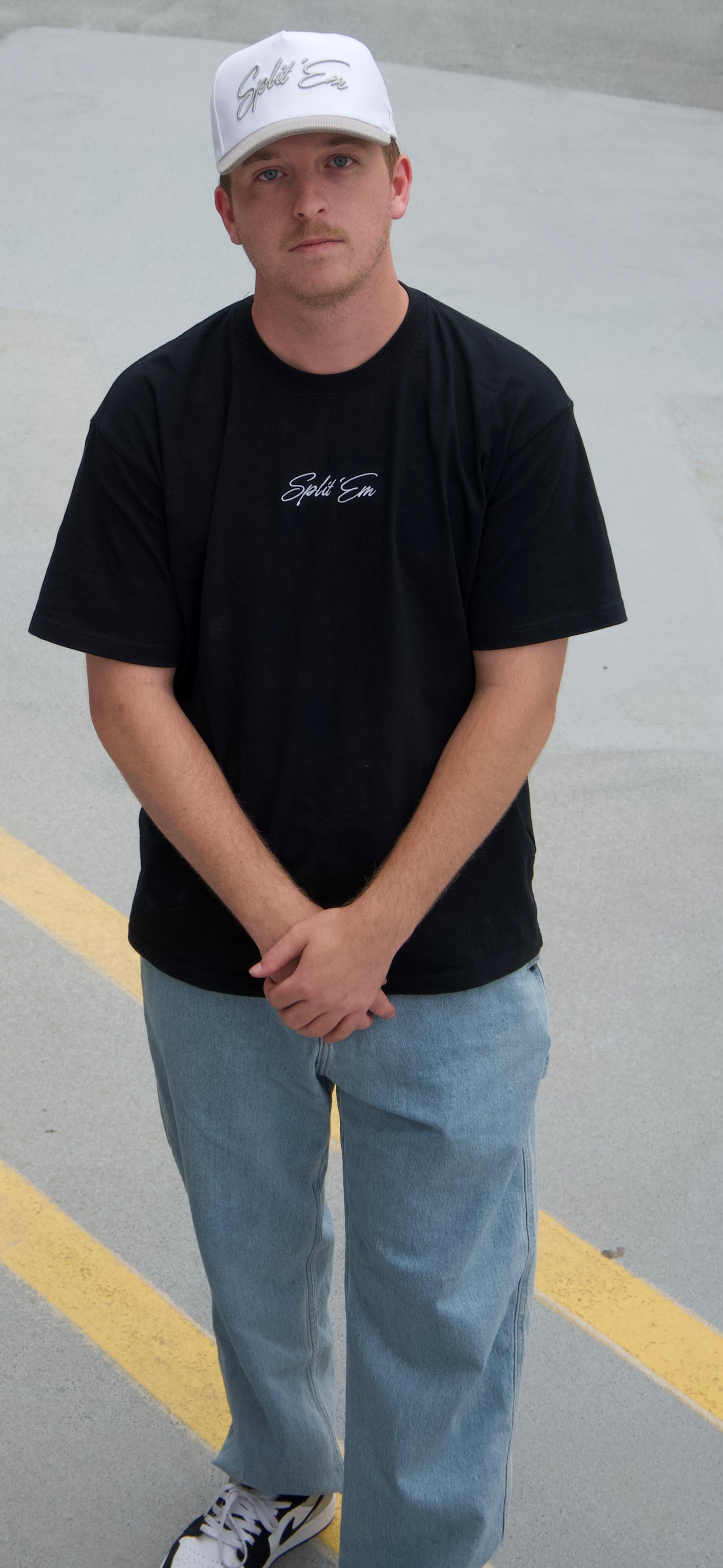 The Split ’Em Classic Tee - Black