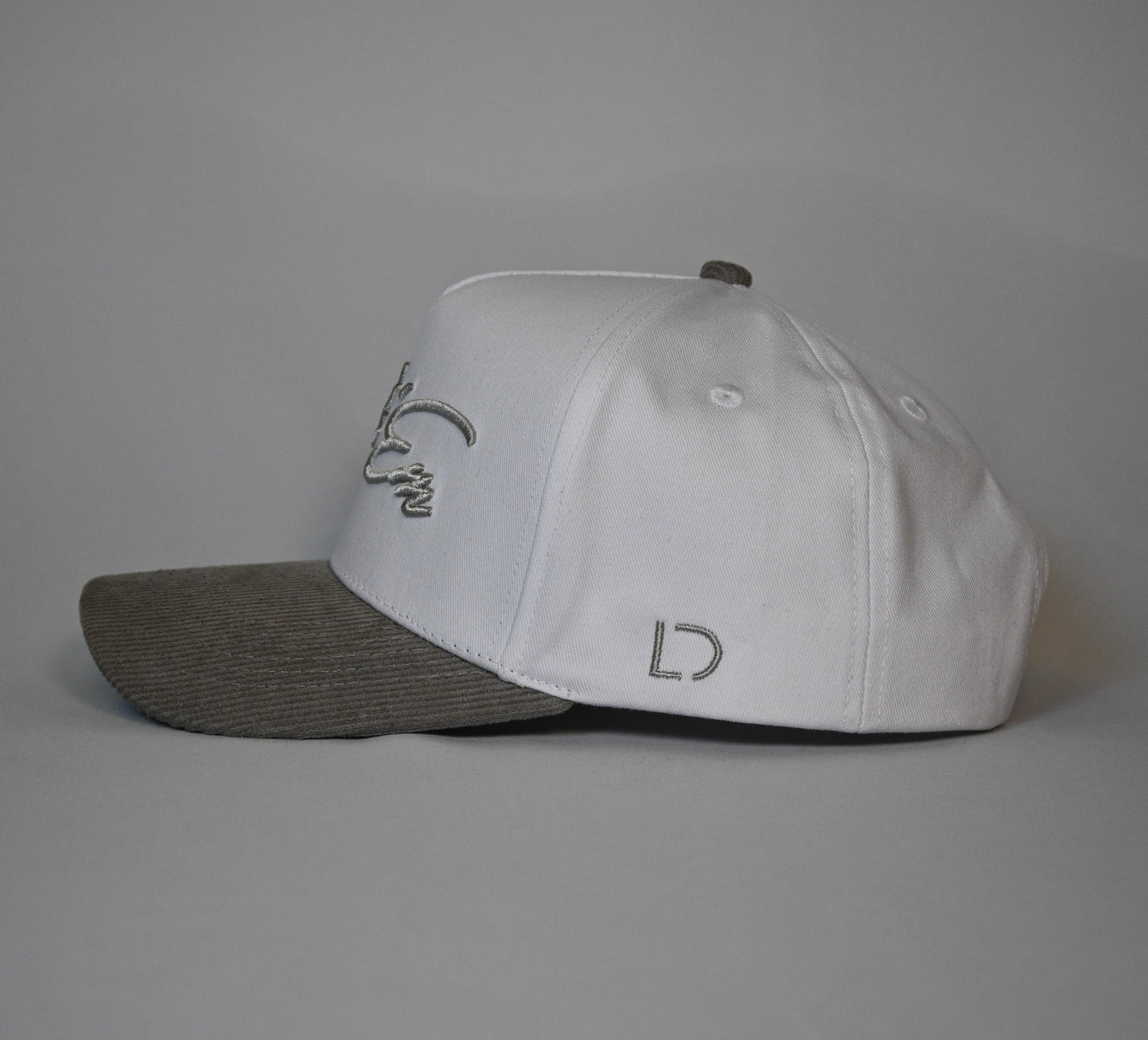 Split ’Em Hat – White & Gray Edition