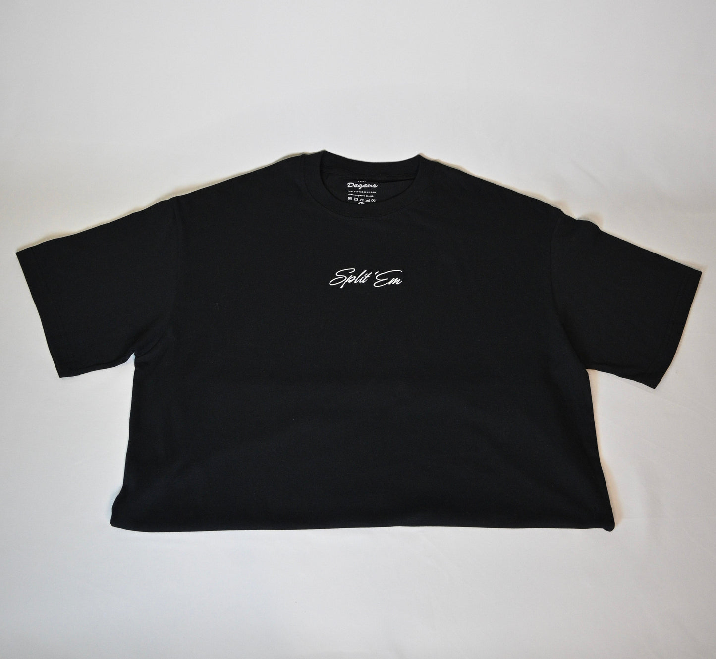 The Split ’Em Classic Tee - Black