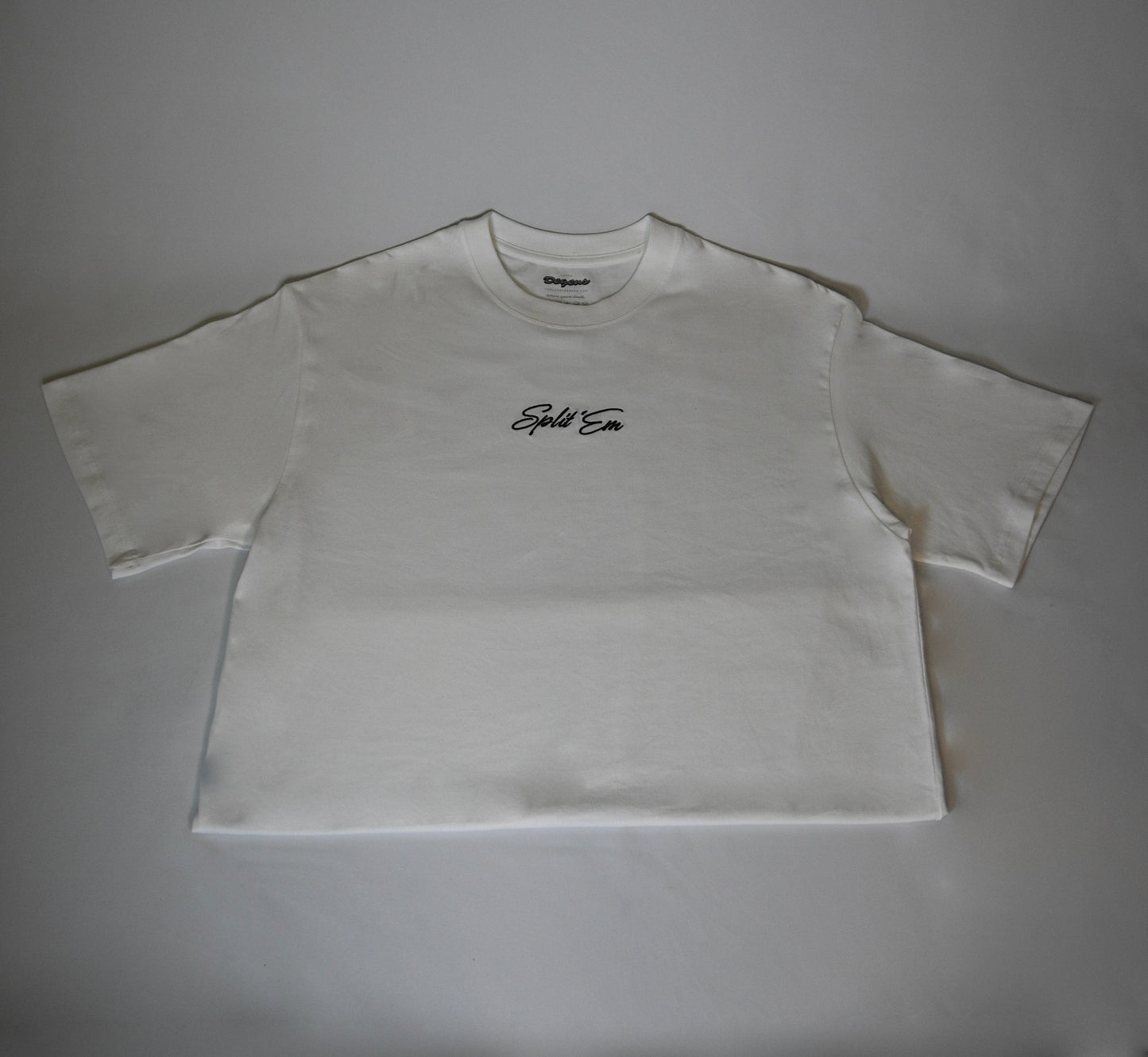 The Split ’Em Classic Tee - White
